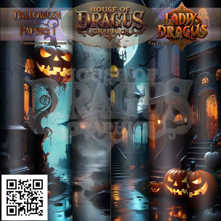 (image for) HODGLD-Halloween Papers